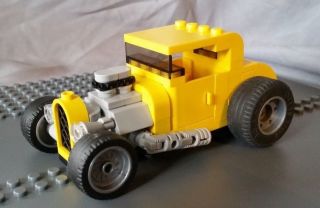 Custom Moc Lego Hot Rat Rod 28 - 32 Ford Model B Milner 