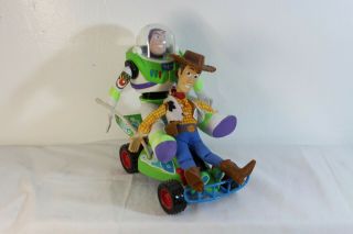 1995 Disney Pixar Toy Story Pals By Burger King Woody Buzz Rc Plush Dolls