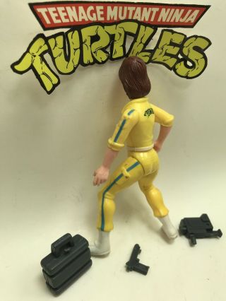 1988 April O’neil Teenage Mutant Ninja Turtles TMNT Vintage Figure 5
