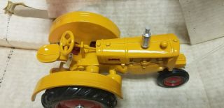 Toy Scale Models Minneapolis Moline model J row crop tractor Unit 1 4