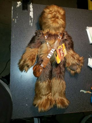 Star Wars Chewbacca 19 " Plush Doll Disney 