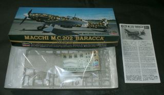 1/72 Hasegawa MACCHI M.  C.  202 BARACCA FUJIMI Ju - 87 STUKA B/R AND G - 1 IModel Kit 2