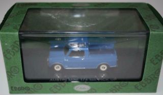 Ebbro 1:43 - - Austin Mini 1/4 Ton Pickup - Blue 44564