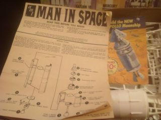 AMT Man in Space NASA Saturn V Rocket and Apollo Spacecraft 5 Kits in 1 2