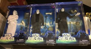 Sideshow Toys Collectibles Young Frankenstein Complete 12 " Movie Figure Set Of 3