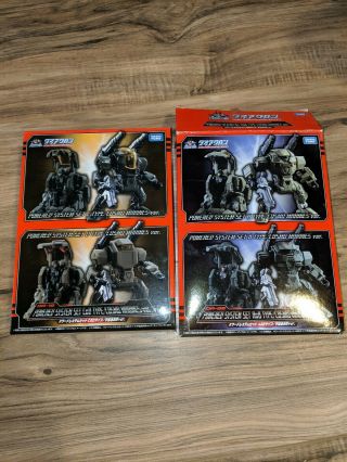 Diaclone Reboot Da - 05 10 Powered - Suit System Set Type A B C D Cosmo Marines Ver