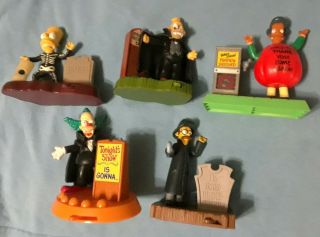 The Simpsons Treehouse Of Horror Burger King 2001 Oop Ned And Grandpa Only