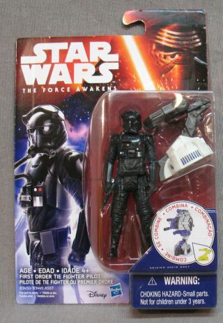 2015 Star Wars The Force Awakens First Order Tie Fighter Pilot - Wave 2