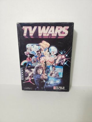Vitnage Avalon Hill Bookcase Board Game Tv Wars Battle Of The Networks Complete