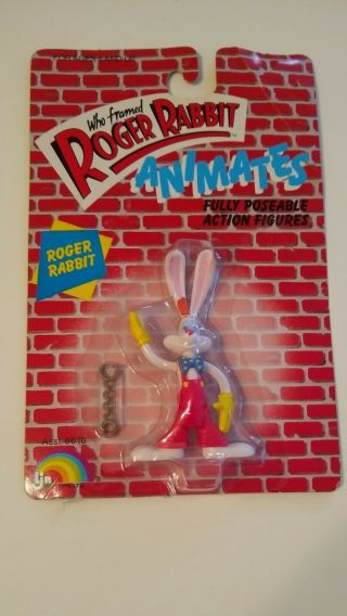 " Who Framed Roger Rabbit " Roger Rabbit Animates Action Figure (ljn,  1987)