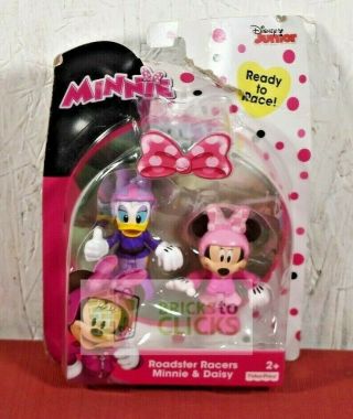 Fisher - Price Disney Minnie Mouse Roadster Racers Minnie & Daisy Figure 2pk