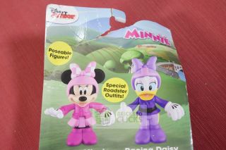 Fisher - Price Disney Minnie Mouse Roadster Racers Minnie & Daisy Figure 2pk 5