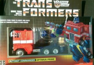 Transformers Optimus Prime G1 Walmart Exclusive Autobots Reissue