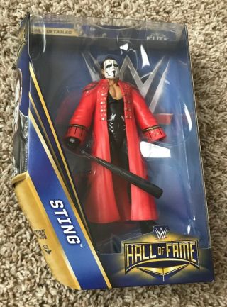 Wwe Wrestling Elite Hall Of Fame Class Of 2016 Sting Exclusive Figure