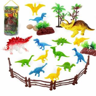 Dinosaur Toys Mini Dinosaurs Toys For Cupcake Topper,  Birthday Cake Topper Decor