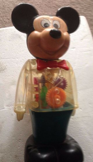 Vintage Wind - Up Mickey Mouse Toy -