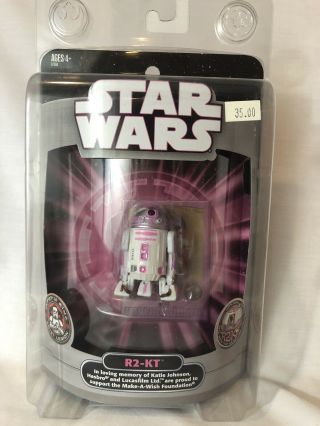 Star Wars R2 - Kt San Diego Comic - Con Exclusive Action Figure Pink Make A Wish