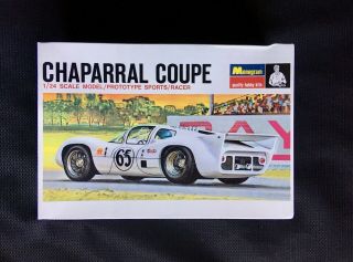 Monogram Chaparral Coupe 1/24th Model Kit 1/24 - Pc142 - 150 W/ Perry 
