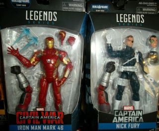 Marvel Legends Captain America Civil War Giant Man Baf Wave Complete Set Of 6