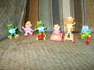 Vintage Mcdonalds Muppet Babies Kermit Miss Piggy Gonzo Fozy Bear