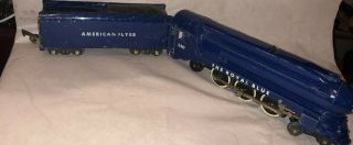 American Flyer Lines S Scale The Royal Blue B&o Locomotive And Tender 350