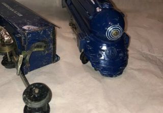 American Flyer Lines S Scale The Royal Blue B&O Locomotive And Tender 350 8