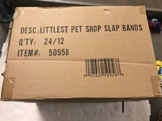 Littlest Pet Shop Slap Bands,  Retail Case Of 288 Bands For Fun
