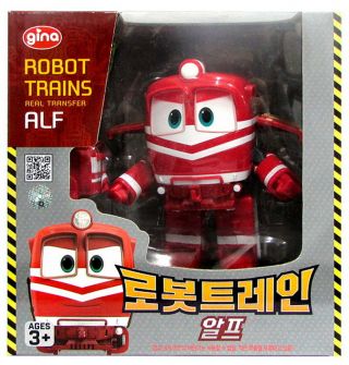 Robot Train Alf Rt Transformer Train To Robot Toy Car/korean Tv Animation Figure