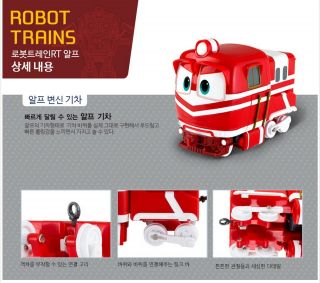 Robot Train ALF RT Transformer Train to Robot Toy Car/Korean TV Animation Figure 3