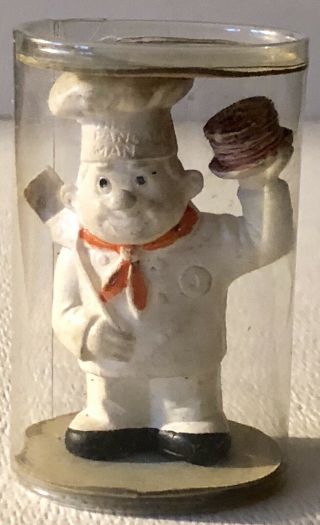 1950s Ihop International House Of Pancakes Advertising Pancake Man Rubber Figure