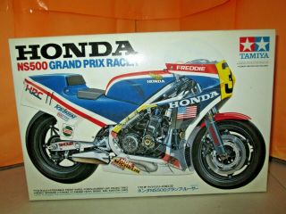 Tamiya Honda Ns500 Grand Prix Racer Motorcycle Model Kit 14032 1:12 Scale