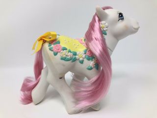 Vintage My Little Pony G1 Mlp Flower Bouquet Merry Go Round Rerooted