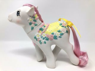 Vintage My Little Pony G1 MLP FLOWER BOUQUET Merry Go Round Rerooted 5