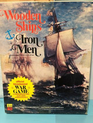 Wooden Ships & Iron Men War Game Ah,