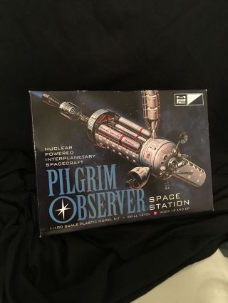 Mpc Pilgrim Observer Space Station Model Kit As Found Complete ?