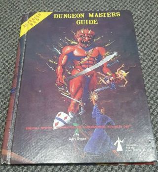 Dungeon Masters Guide 1st Edition Advanced Dungeons & Dragons Ad&d Tsr 2011