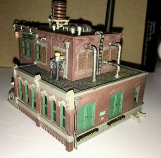 N Scale Dairy Building From Woodland Scenics Prefab Built Up And Painted Very Ni