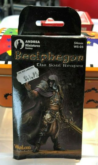 54mm Beelphegor The Soul Reaper Andrea Models Warlord Series White Metal Kit