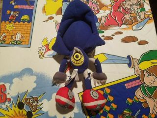RARE GE Great Eastern Sonic the Hedgehog Metal Sonic Plush Toy Doll SEGA 3