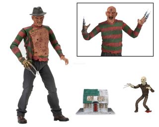 Nightmare On Elm Street - 7 " Scale Figure - Ultimate Dream Warriors Freddy Neca