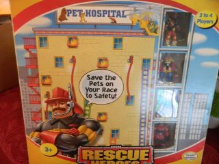 2002 Pre - Owned Fisher Price Pet Hospital Rescue Heroes - Euc