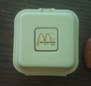 McDonald ' s Chicken McNugget 1988 Happy Meal Toy Box 2 Nuggets 2