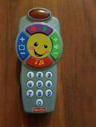 Cell Phone Interactive Fisher Price Toy Flashing Lights Buttons Baby Toddler
