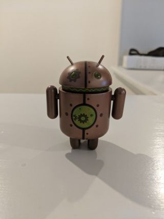 Android Mini Collectible Figure " Copperbot " Series 1 Dead Zebra Google