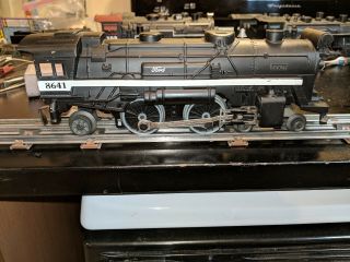Lionel O Gauge 8641 Ford 4 - 4 - 2 Locomotive,  Lights And Puffs Smoke