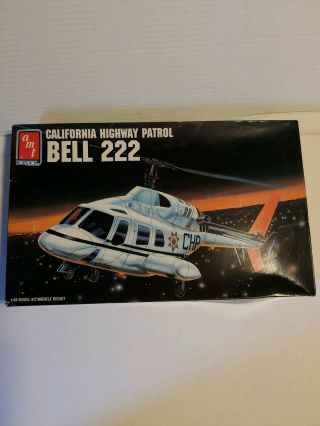 Amt - Ertl 1/48 Scale California Highway Patrol Bell 222 Model Kit