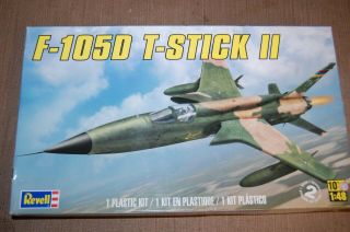 1/48 Revell Republic F - 105d Thunderchief T - Stick Ii Usaf Jet Striker Niob