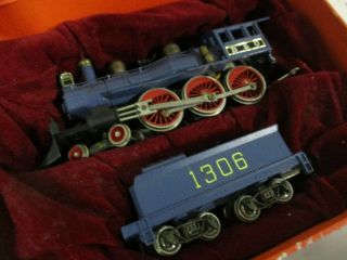 Aristo - Craft Baltimore and Ohio Royal Blue 4 - 6 - 0 HO Scale Locomotive and Tender 2