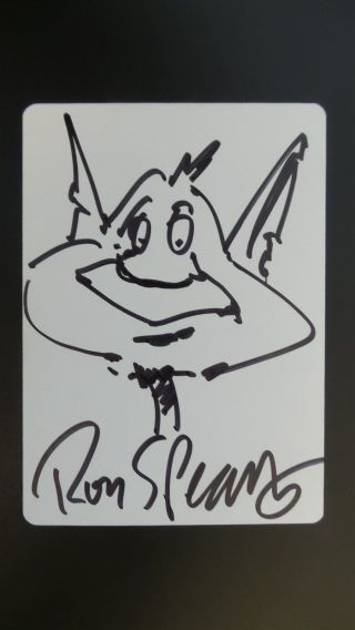7th Edition Artist Proof Goblin King (Signed) (Sketch) Mtg (Ron Spencer) 2