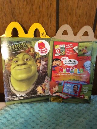 Mcdonald’s Happy Meal Box Shrek Forever After